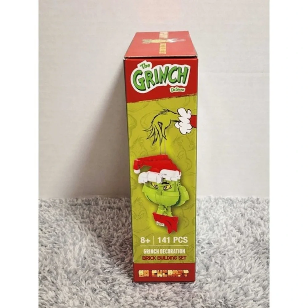 The Grinch BrickCraft Brick Building Set 141 Pieces Christmas Xmas Decor NEW NIB